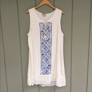 Lucky Brand Embroidered Dress